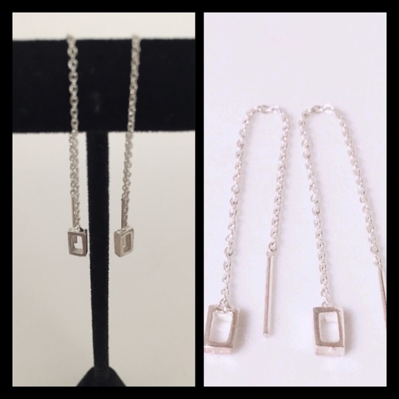 Jewelry - Sterling Silver Dangle Threader Earrings